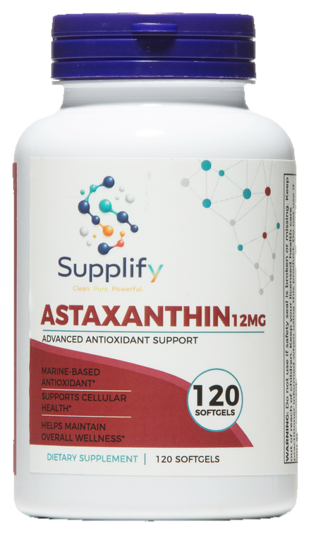 Astaxanthin 12mg — front